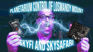 Using Planetarium Software to Control your Losmandy Mount  SkyFi and SkySafari [upl. by Asiat55]