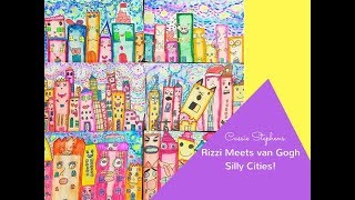 James Rizzi meets Vincent van Gogh Cities [upl. by Gracye]