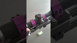 Comment monter sa lunette de niveau  Régler son arme 610 La minute dangle tirsportif gun rifle [upl. by Dinse]