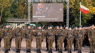 WAT  Przysięga wojskowa 2024 [upl. by Aninep]