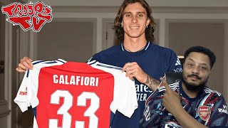 WELCOME TO ARSENAL RICCARDO CALAFIORI 🇮🇹 [upl. by Neilson]