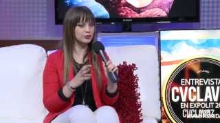 Entrevista con Christine DClario en Expolit 2013 [upl. by Ydok]