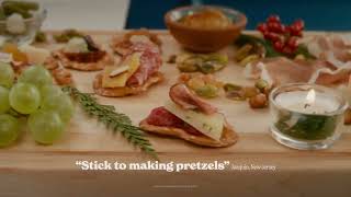 Snack Factory Pretzel Crisps Commercial 2022 [upl. by Tnerual]