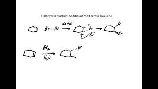 halohydrin reaction [upl. by Cad85]