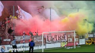 Pyrotechnik SV Babelsberg 03 vs FC St Pauli [upl. by Salisbarry986]