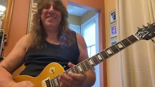 Boston Guitar lesson of “Rock and Roll Band” Scholz sound with Rockman modules Distortion Generator [upl. by Wimsatt]