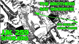 THE BROTHERS SAY GOODBYE JUJUTSU KAISEN 259 REVIEW [upl. by Mayman670]