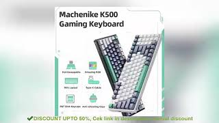 ✔️Machenike K500 Mechanical Keyboard Gaming Keyboard Wired Keyboard Hot [upl. by Bannasch]