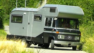 1971 Mercedes 508 D Camper DüDo  Roomtour Startup Sound Walkaround [upl. by Yllil652]