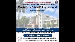 Public Policy law and Governance IIT KGP [upl. by Scopp]