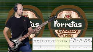 Porretas Bass Cover  Tab Destrozando quotPongamos que hablo de Madridquot [upl. by Cathe896]