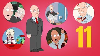 Avery Bullock Patrick Stewart Best Moments  American Dad [upl. by Anaher]