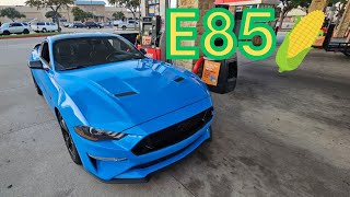 My 2022 Mustang GT is OFFICIALLY on E85 [upl. by Sayre]