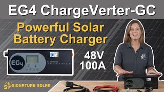 EG4 ChargeVerter GC Charging Batteries Efficiently from a Generator [upl. by Lacey]