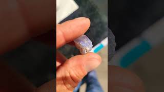 HOT blue Ellensburg Blue gem agate [upl. by Nilok147]