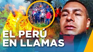 El más grande incendio forestal arrasa en Perú Conoce el drama que viven las familias afectadas [upl. by Stoops]