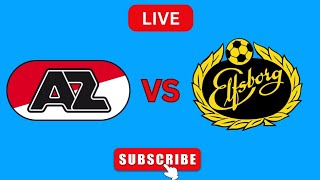 AZ Alkmaar Vs Elfsborg Live Match Today Scoreboard  Football 2024 [upl. by Shoemaker]