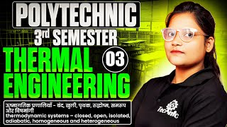 3 Thermal Engineering polytechnic  polytechnic 3rd semester diploma astechniclive polytechnic [upl. by Norted]