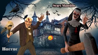 SCARY MANSION IN HORROR GAMING 🤔 SCARY MANSION  FINALLY SCARY MANSION GAME KO COMPLETE KAR LIYA🤪 [upl. by Siahc905]