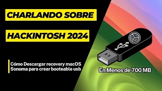 Como Crear USB Booteable de macOS Sonoma [upl. by Nabala625]