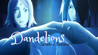 Sasuke and Sakura  SasuSaku AMV  Dandelions [upl. by Astor]