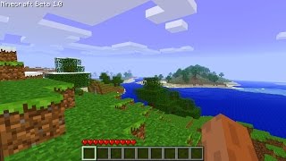 SURVIVING THE FIRST VERSION OF MINECRAFT EPISODE 1 [upl. by Lativa]