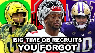 Big Time QB Recruits You TOTALLY FORGOT About [upl. by Apeed278]