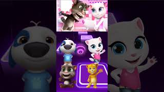 Talking Tom 🆚 Talking Angela 🆚 Talking Tom Exe 🆚 Talking Angela Exe ▶️ Coffin Dance  Tiles Hop [upl. by Persson450]