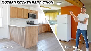 I spent 5000 to gain 25000 in Equity DIY MODERN KITCHEN RENOVATION [upl. by Giusto]