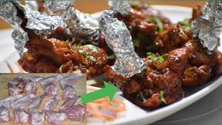 How to Make Chicken Lollipop From Chicken Wings  Easy Chicken Lollipop Recipe  Lollipop  Wings [upl. by Eyak]