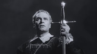 Hamlet  Laurence Olivier  Shakespeare  1948  Multiple Subtitles  HD Restored  4K [upl. by Ruella]