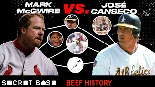 Mark McGwire and Jose Canseco started out as bash brothers and ended up with bash beef [upl. by Renelle236]