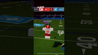 BOOM Leap infront of defense interceptionviralvideo footballfusion2 viral viralvideo like🔥 [upl. by Ravid]