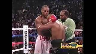 Lennox Lewis vs Mike Tyson [upl. by Alegnaoj695]