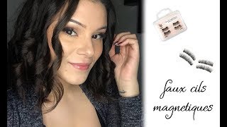 FAUX CILS MAGNETIQUES Comment les appliquer Je vous dis TOUT [upl. by Nohs]