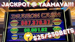 DRAGON CASH AT YAAMAVA SPINNING 25 amp 50 FOR THE GRAND AND MAJOR [upl. by Sausa]