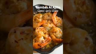 Gambas Al Ajillo Spanish Garlic Shrimp shorts easyrecipe tapas recipeshorts gambasalajillo [upl. by Eglantine]