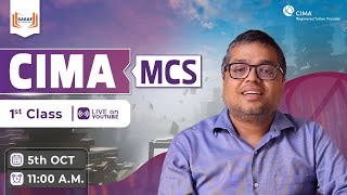 CIMA MCS Live Batch Starting 5th October 2024  Prakash Saraf  First Class Free on YouTube [upl. by Durman436]