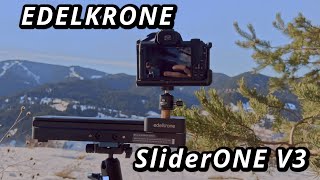 Edelkrone SliderONE V3  Dont buy for TIMELAPSE until You watch this [upl. by Aieka]