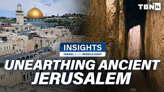 Excavating Jerusalems Western Wall amp Uncovering First Temple Period Artifacts  TBN Israel [upl. by Einwat824]