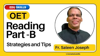 Edu Skills OET Reading Part  B Strategies and Tips [upl. by Knick]