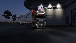 Häng med en dag i malmbergs asg 20 theothilly eurotrucksimulator2 trucking [upl. by Coussoule]