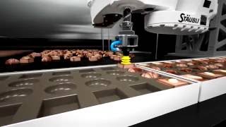 Fast picker robot TP80 by Stäubli main features [upl. by Aiekahs]