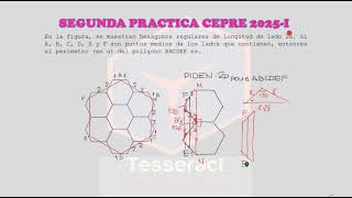 Segunda práctica cepre UNI 2025 1 G [upl. by Brandais]