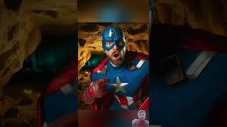 kon lion ko marega😱 spiderman vs venom vs captain America viralshortsaifunny [upl. by Nitza192]