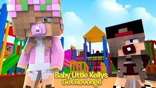 BABY LITTLE KELLY GETS HER REVENGE  Minecraft Little Kelly [upl. by Guenevere708]