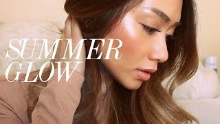 GRWM Summer Glow Makeup  HAUSOFCOLOR [upl. by Eiraminot]