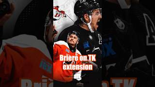 Briere’s decision to resign Travis Konecny [upl. by Anaud]