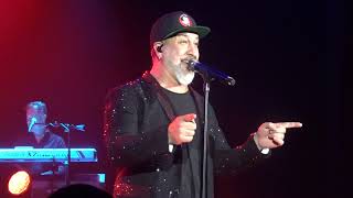 Joey Fatone singing quotTearin Up My Heartquot jazzstyle at The After Party in Las Vegas 082021 [upl. by Hirz]