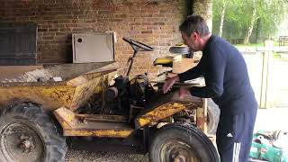 1972 Winget Dumper truck with Petter engine Still working at jobs [upl. by Eudosia]